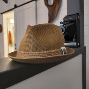 Tan fedora men's medium